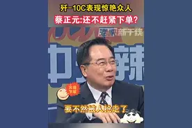 歼-10C表现惊艳众人，蔡正元:还不赶紧下单?#歼10c #海峡新干线 #蔡正元视频封面