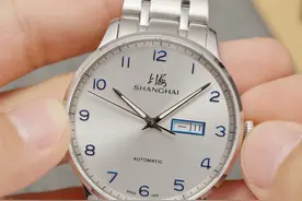 满盘阿拉伯数字刻度，上手效果真的很不错，用的都说好！#上海牌手表#SH3013#机械表#只做高品质视频封面