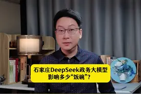 石家庄DeepSeek政务大模型，影响多少体制内的“饭碗”？视频封面
