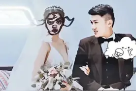 夫妻吵架丈夫没超赢，气得回屋拿笔画婚纱照（郑视热点）视频封面