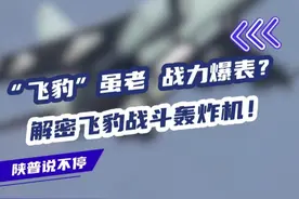 空中老将——歼轰-7“飞豹”，一起来领略“飞豹”的风采吧！@抖音青少年 #探知科技馆   #好奇中国 #大国重器里的趣味科学小知识 #战斗机