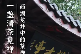 一段东坡先生和辩才法师跨时空对话，也载着千年的龙井茶香！#第一口春茶在抖音#召唤茶友#舌尖上的抖音#外国人也开始流行喝中国茶了视频封面