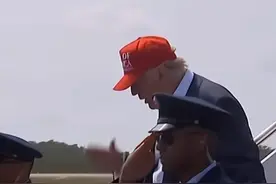 美国新设移民监狱“鳄鱼恶魔岛”正式启用，特朗普专程前去“剪彩”。#美国 #恶魔岛 #特朗普