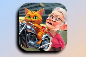 猫咪会开车！奶奶欢乐多！ #单机游戏  #猫咪模拟器  #解压游戏