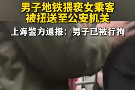 上海警方通报：2025年4月8日18时30分许，姚某（男，41岁）在地铁1号线列车车厢内，对一名女乘客实施猥亵行为，后被周围乘客扭送至公安机关。目前，姚某已被公安机关依法处以行政拘留。视频封面