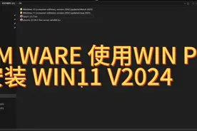 VM 使用WIN PE 安装 WIN11 V2024 VM WARE 使用WIN PE 安装 WIN11视频封面