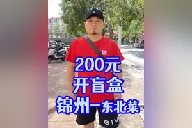 辽宁锦州200元开盲盒：这都是真的，你们准备好迎接东北菜的暴击了吗。#东北菜 #中秋国庆逛吃指南  #好吃到停不下来 #二百者也