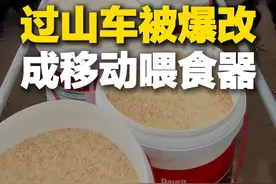 4月21日，浙江温州。00后农场主脑洞大开，将过山车爆改为移动喂食器：喂上万只鸡 仅需半小时#爆改 #只要思想不滑坡办法总比困难多视频封面