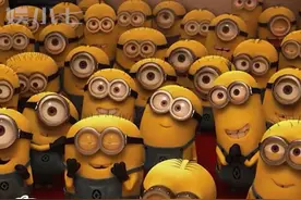 啊？小黄人是真的在说话啊！#小黄人 #语言 #震惊