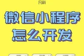 微信小程序怎么开发 #微信小程序怎么开发 #微信小程序开发视频封面
