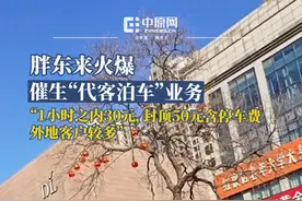 2月6日报道，河南许昌，胖东来持续火爆，催生“代客泊车”业务，“1小时之内30元，封顶50元含停车费。”视频封面