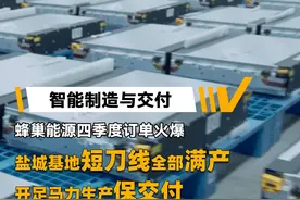 蜂巢能源盐城基地，全员攻坚保交付💪，共筑2025新高度🏅️

#蜂巢能源  #短刀电池视频封面