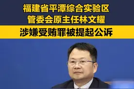 福建省平潭综合实验区管委会原主任林文耀涉嫌受贿罪被提起公诉视频封面