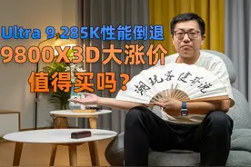 【健哥说】普信Ultra 9 285K性能倒退 9800X3D最强游戏U却大涨视频封面