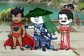 白皮肤的爸妈是怎么生出黑皮肤的孩子的 #沙雕动画 #二次元原创