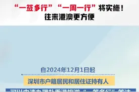 官宣！赴港澳旅游“一签多行”“一周一行”政策来了视频封面