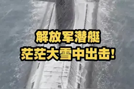 【解放军潜艇茫茫大雪中出击！】近日，北部海区某潜艇支队冒雪出航，开展潜舰攻防实战化演练。视频封面