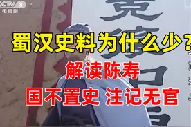 蜀汉史料为什么少？解读陈寿国不置史、注记无官视频封面
