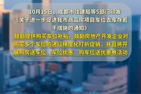 购房送车位、购车位享补贴？成都购买车位将推出这些优惠政策#四川 #成都视频封面