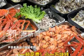 17元一顿饭能吃波龙 雪蟹 鳗鱼饭，山东县城一幼儿园每天午饭不重样，学校每餐花费1万 家长都想来蹭饭，老师：每月学费是1300多元视频封面