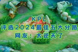 王者KPL联盟评选2024最佳五大分路选手，观众们：太逆天了