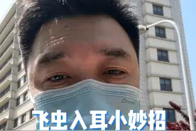 飞虫入耳怎么办？这个小方法简单有效！关注我了解更多有用小知识！#健康传播为人民 #飞虫入耳 #飞虫入耳怎么办 #硬核健康科普行动视频封面