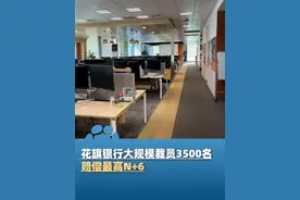 6月6日报道，花旗银行大规模裁员3500名，精简多地技术人员，赔偿最高N+6，此前有工龄9年，获赔500000元，花旗计划预留6亿美元作为遣散费，员工：通知很突然没任何征兆（每日经济新闻）视频封面