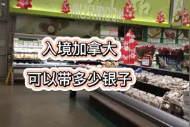 入境加拿大，银子最多可以带这么多

#加拿大生活 #加拿大 #移民视频封面