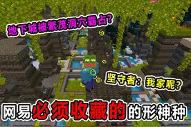 我的世界必备地形神种!繁茂洞穴霸占古城！坚守者原地失业！