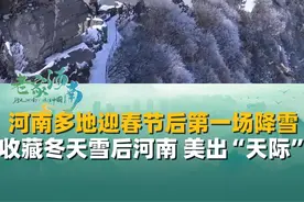 你那里下雪了吗？河南多地迎来春节后第一场降雪，收藏冬天雪后河南，美出“天际”！#郑州下雪 #河南雪景 #春天的第一场雪视频封面