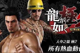 一次看个够！如龙极2 桐生/真岛所有热血动作合集 #单机游戏视频封面