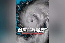 听说了吗？今年最强的台风出现了! #桦加沙 #台风 #天气
