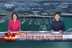 三亚机场新增5条航线，均已开舱销售。（视频来源：央视网）#三亚视频封面