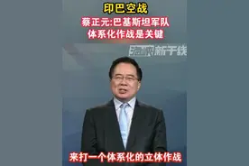 印巴空战，蔡正元:巴基斯坦军队体系化作战是关键#印巴冲突 #海峡新干线 #中国视频封面