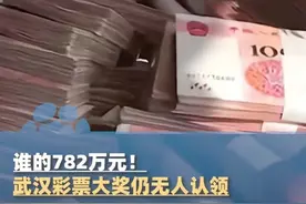 谁的782万元！武汉彩票大奖仍无人认领，今日24点作废#大象主播说