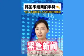 目前韩国热议度最高的事件-🤏手势 #韩国#厌男手势 #vank #一人分饰多角视频封面