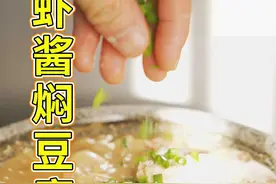 阿远做“虾酱焖豆腐”，卤水豆腐配上磷虾酱焖制，简直太下饭了！#家常菜 #虾酱 #虾酱做法视频封面
