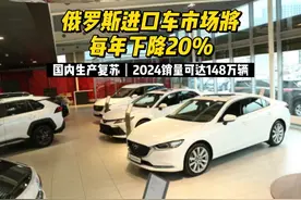 俄罗斯进口车市场将每年下降20%视频封面