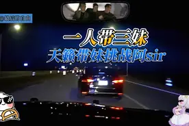 尼桑老哥，一人带三妹，上演真人GTA#美国警察执法 #美式截停视频封面