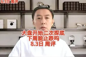 大盘开始二次探底，下周能止跌吗？ #a股 #证券 #大盘 #股票视频封面