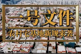 2025年一号文件，农村宅基地新规来袭 #宅基地 #一号文件视频封面