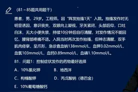 【内科主治医师考试】专业知识考试题讲解 患者，男，29岁视频封面