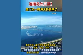 连接岛外三区！厦门又一跨海大桥要来了#厦门  #跨海大桥视频封面