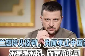 乌克兰想停火谈判，为何不让中国参加？不是瞧不起，而是怕中国视频封面