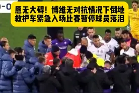 愿无大碍！国米对阵佛罗伦萨，博维无对抗情况下倒地，救护车紧急入场比赛随即叫停，不少球员当场落泪…#国米vs佛罗伦萨 #博维 #dou来足球季 #意甲视频封面