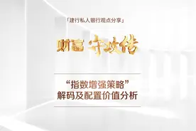 财富守攻传 | 【资产配置】“指数增强策略”解码及配置价值分视频封面