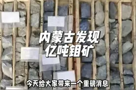 内蒙古赤峰翁牛特旗发现亿吨钼矿，稀土之都再添宝藏！ #钼矿视频封面