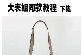 大表姐同款包教程 下集视频封面