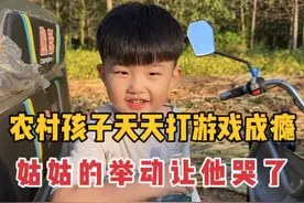 农村孩子打游戏成瘾，被姑姑一招治得服服帖帖，最后的话让人心酸视频封面