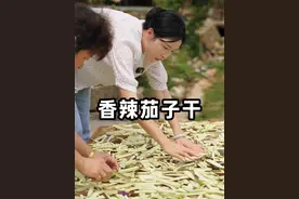 新鲜茄子吃腻了一定要试试这个晒茄子干，香辣开胃，放到过年也不会坏#我的乡村生活 #农村美食 #美味下饭菜视频封面